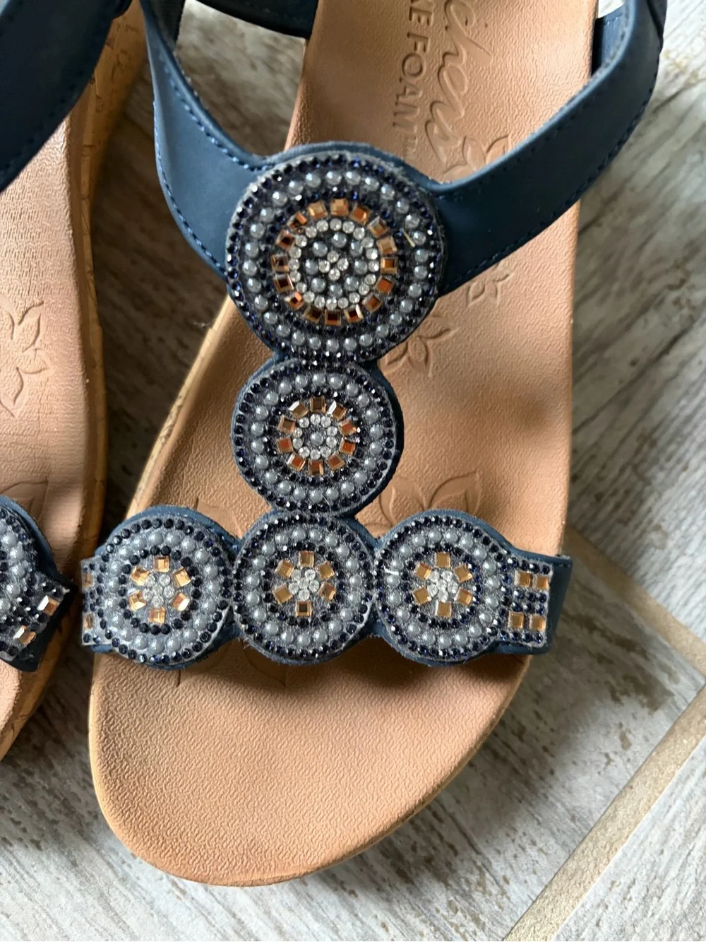 Skechers stylish navy
